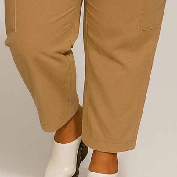 plus size cargo pants - lite khaki color - Picture 2 of 4
